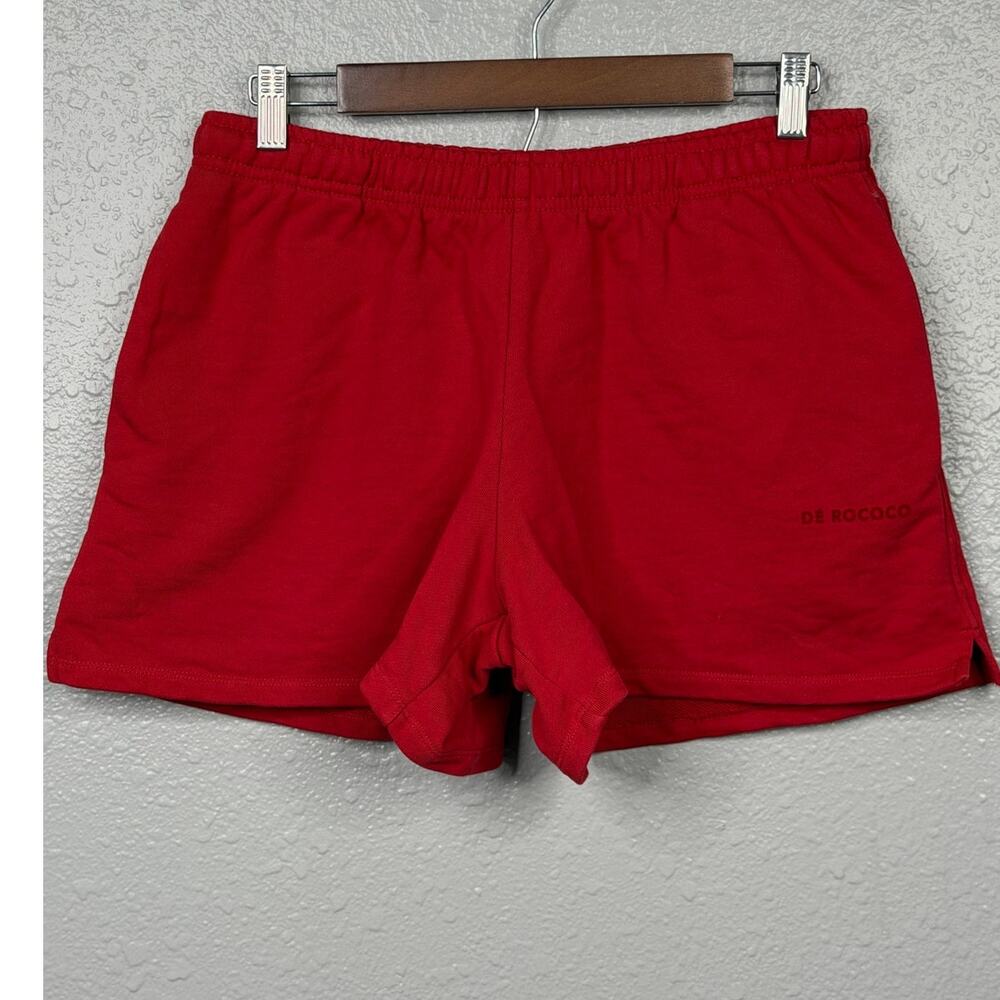 DE ROCOCO Loungewear Women’s Red Shorts / Size-Medium